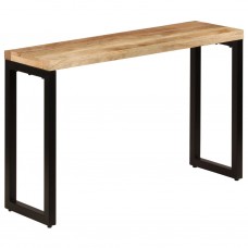 Konsoles galdiņš, 120x35x76 cm, mango masīvkoks un tērauds