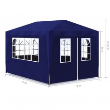 Svinību telts, 3x4 m, zila