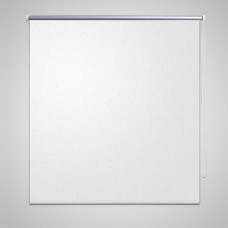 Ruļļu žalūzijas, gaismu necaurlaidīgas, 140 x 175 cm, baltas