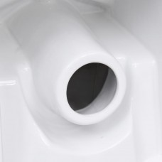 Keramikas tualetes pods, balts, aizmugurējā ūdens plūsma