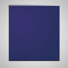 Aptumšojošās ruļļu žalūzijas 60 x 120 cm zilas
