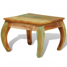 Kafijas galdiņš, vintāžas stils, pārstrādāts koks