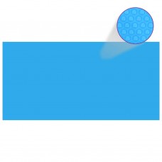 Baseina pārklājs pe 5.49 x 2.74 m taisnstūra forma, zils