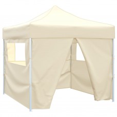 Saliekama telts, 3x3 m, 4 sienas, krēmkrāsā