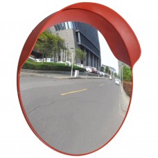 Izliekts satiksmes spogulis, pc plastmasa, oranžs, 60 cm