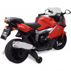 Bmw 283 elektriskais motocikls bērniem, sarkans, 6v