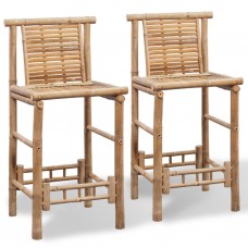 Bāra krēsli, 2 gab., bambuss