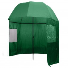 Zvejas lietussargs, 300x240 cm, zaļš