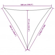 Hdpe saulessargs, 5x5x5 m, antracīta krāsā