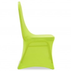 Elastīgi krēslu pārvalki, 4 gab., zaļi