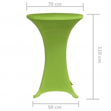 Galdu pārvalki, 2 gab., 70 cm, zaļi, elastīgi
