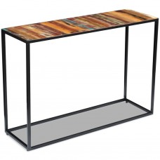 Konsoles galdiņš, pārstrādāts masīvkoks, 110x35x76 cm