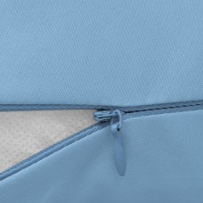 Grūtniecības spilvens, 90x145 cm, gaiši zils