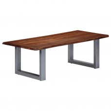 Kafijas galdiņš, dabīgas formas malas, 115x60x40 cm, akācija