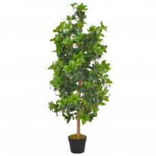 Mākslīgais augs, lauru koks ar podiņu, zaļš, 120 cm