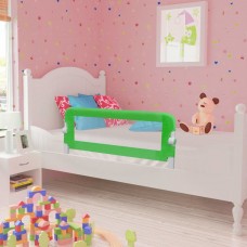 Bērnu gultas aizsargbarjeras, 2 gab., zaļas, 102x42 cm