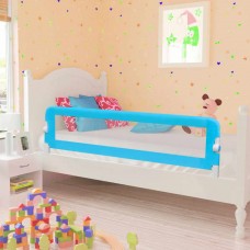 Bērnu gultas aizsargbarjeras, 2 gab., zilas, 150x42 cm