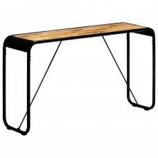 Konsoles galdiņš, 140x35x76 cm, raupjš mango masīvkoks