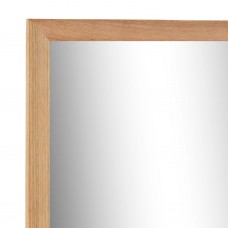 Vannasistabas spogulis, 60x12x62 cm, valriekstu masīvkoks