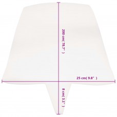 Gultu savienošanas matracis, 25x200 cm