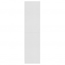 Skapis, 100x50x200 cm, balts, skaidu plāksne