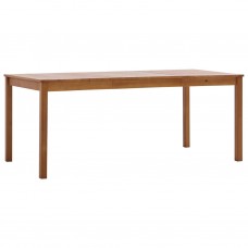 Virtuves galds, 180x90x73 cm, medus brūns, priedes koks
