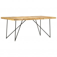Virtuves galds, 180x90x76 cm, mango masīvkoks