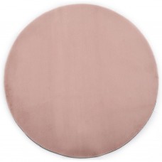 Paklājs, 160 cm, mākslīga truša āda, veci rozā