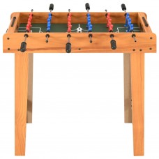 Mini galda futbols, kļavas koka krāsa, 69x37x62 cm