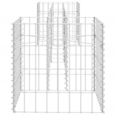 H-formas gabions, tērauda stieple, 260x40x40 cm