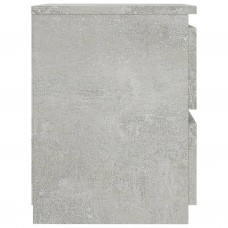 Naktsskapītis, 30x30x40 cm, betona pelēks, skaidu plāksne