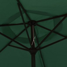 Saulessargs, zaļš, 200x224 cm, alumīnijs