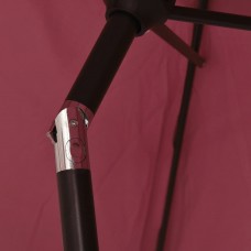 Saulessargs, vīnsarkans, 200x224 cm, alumīnijs