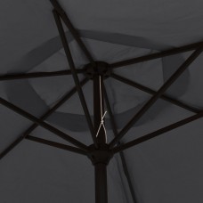 Saulessargs, melns, 200x224 cm, alumīnijs