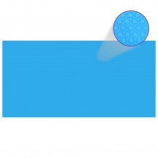Baseina pārklājs, 400x200 cm, pe, zils