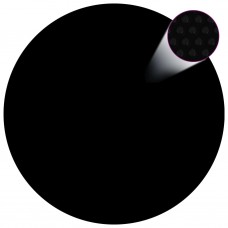 Baseina pārklājs, 417 cm, pe, melns