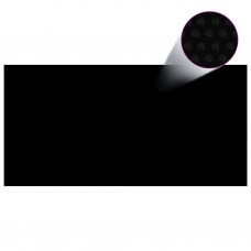 Baseina pārklājs, 549x274 cm, pe, melns