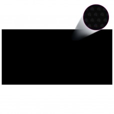 Baseina pārklājs, 975x488 cm, pe, melns