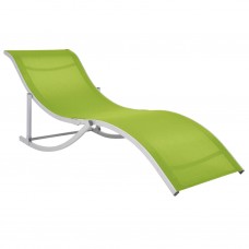 Saliekami sauļošanās krēsli, 2 gab., zaļš tekstilēns