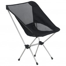 Kempinga krēsli ar somu, 2 gab., 54x50x65 cm, alumīnijs
