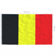 Beļģijas karogs, 90x150 cm