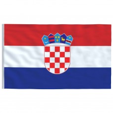Horvātijas karogs, 90x150 cm
