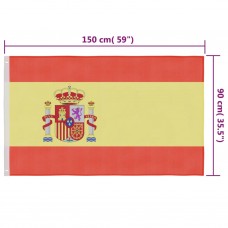 Spānijas karogs, 90x150 cm