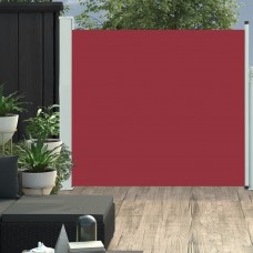 Izvelkama sānu markīze, sarkana, 170x300 cm
