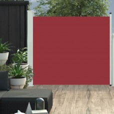 Izvelkama sānu markīze, sarkana, 100x300 cm