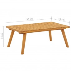 Dārza galdiņš, 90x55x35 cm, akācijas masīvkoks