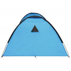Iglu telts, 650x240x190 cm, astoņvietīga, zila