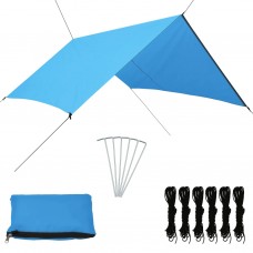 Āra brezenta telts, 3x2,85 m, zila