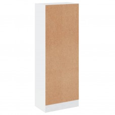3-līmeņu grāmatu plaukts, balts, 40x24x108 cm, skaidu plāksne