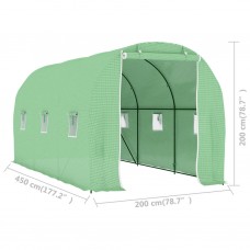 Siltumnīca, 9 m², 4,5x2x2 m